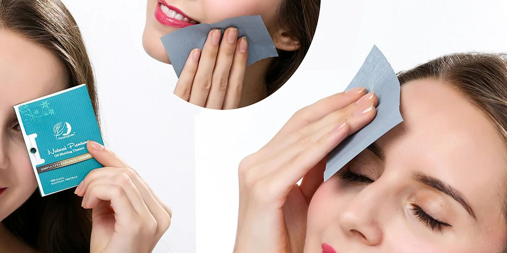 Using Blotting Paper For Makeup Removal