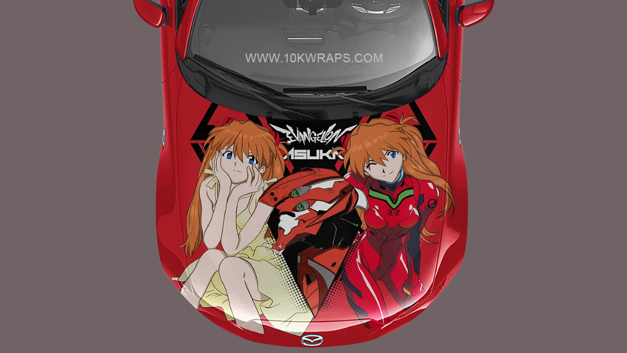 Express Your Passion with Custom Anime Car Wraps from 10kwraps